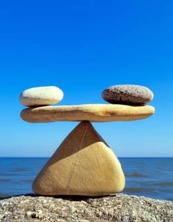 Ejemplo de equilibrio de cargas